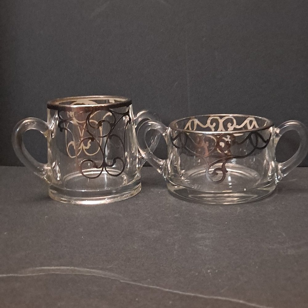 VINTAGE ART NOUVEAU SUGAR BOWLS